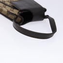 GUCCI GG Canvas Pouch Beige Silver 039 1669 1097 Auth 133490-7