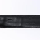 FENDI Zucca Canvas Belt Black Brown Auth 133498-10