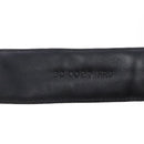 FENDI Zucca Canvas Belt Black Brown Auth 133498-11