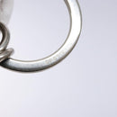 LOUIS VUITTON Porte Cles LV Rope Charm metal Silver M66497 LV Auth 133502-10