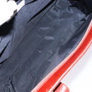 GIVENCHY Hand Bag Leather Red Gold Auth 133504-12