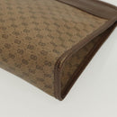 GUCCI Micro GG Supreme Clutch Bag PVC Beige 67 039 5465 Auth 133508-14