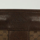 GUCCI Micro GG Supreme Clutch Bag PVC Beige 67 039 5465 Auth 133508-9