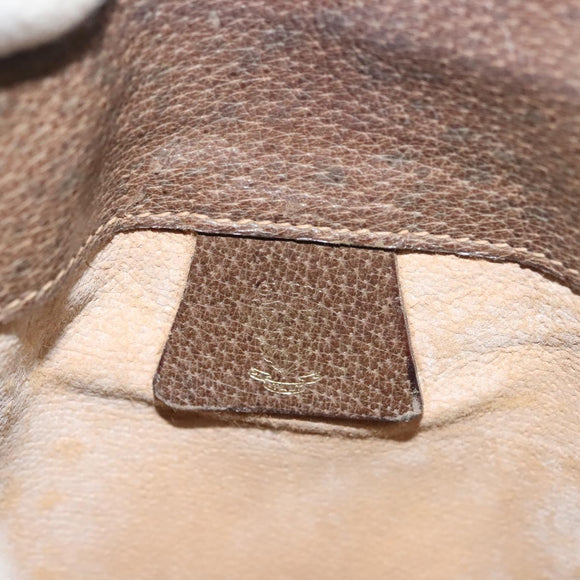 GUCCI Micro GG Supreme Clutch Bag PVC Beige 67 039 5465 Auth 133508