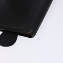 GUCCI Book Cover Leather Black Auth 133512-15