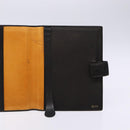 GUCCI Book Cover Leather Black Auth 133512-17