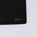 GUCCI Book Cover Leather Black Auth 133512-19