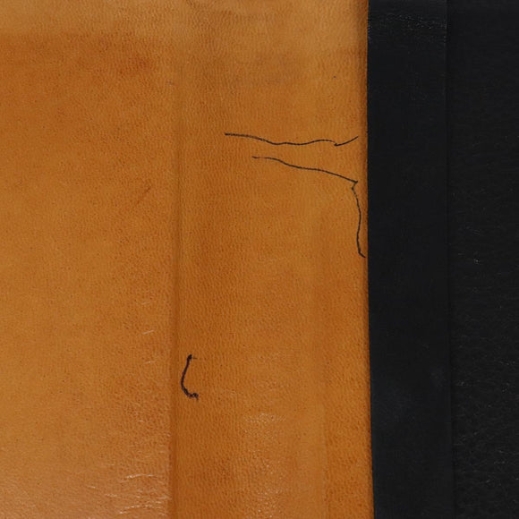 GUCCI Book Cover Leather Black Auth 133512