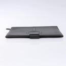 GUCCI Book Cover Leather Black Auth 133512-3