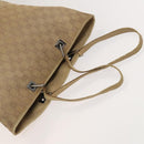 GUCCI GG Canvas Tote Bag 2Set Beige Gold pink Auth 133515-13