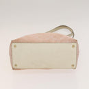 GUCCI GG Canvas Tote Bag 2Set Beige Gold pink Auth 133515-7