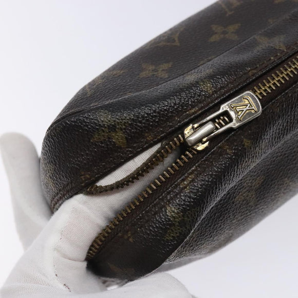 LOUIS VUITTON Monogram Trousse Toilette 23 Clutch Bag M47524 LV Auth 133550