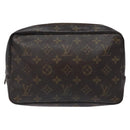 LOUIS VUITTON Monogram Trousse Toilette 23 Clutch Bag M47524 LV Auth 133550-2