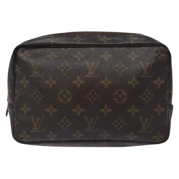 LOUIS VUITTON Monogram Trousse Toilette 23 Clutch Bag M47524 LV Auth 133550