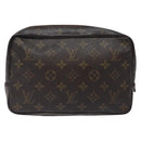LOUIS VUITTON Monogram Trousse Toilette 23 Clutch Bag M47524 LV Auth 133550-3
