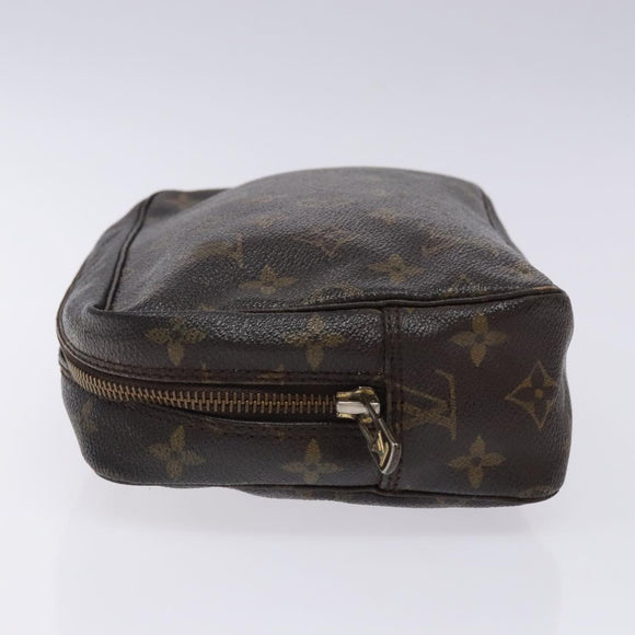 LOUIS VUITTON Monogram Trousse Toilette 23 Clutch Bag M47524 LV Auth 133550