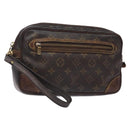 LOUIS VUITTON Monogram Marly Dragonne GM Clutch Bag M51825 LV Auth 133554-1