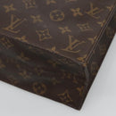 LOUIS VUITTON Monogram Sac Plat Hand Bag M51140 LV Auth 133557-12