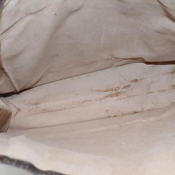 LOUIS VUITTON Monogram Sac Plat Hand Bag M51140 LV Auth 133557