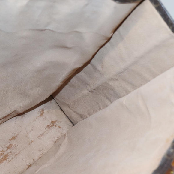 LOUIS VUITTON Monogram Sac Plat Hand Bag M51140 LV Auth 133557