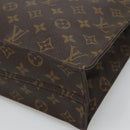 LOUIS VUITTON Monogram Sac Plat Hand Bag M51140 LV Auth 133558-12