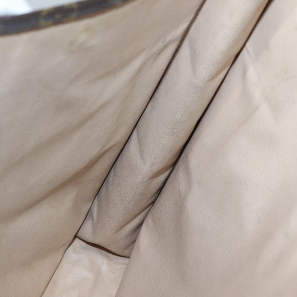 LOUIS VUITTON Monogram Sac Plat Hand Bag M51140 LV Auth 133558