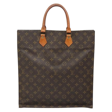 LOUIS VUITTON Monogram Sac Plat Hand Bag M51140 LV Auth 133558 - 0