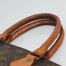 LOUIS VUITTON Monogram Sac Plat Hand Bag M51140 LV Auth 133558-8