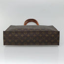 LOUIS VUITTON Monogram Sac Plat Hand Bag M51140 LV Auth 133558-9