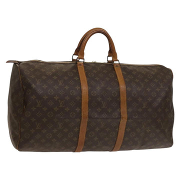 LOUIS VUITTON Monogram Keepall 60 Boston Bag M41422 LV Auth 133562