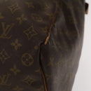 LOUIS VUITTON Monogram Keepall 60 Boston Bag M41422 LV Auth 133562-8