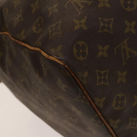LOUIS VUITTON Monogram Keepall 60 Boston Bag M41422 LV Auth 133562