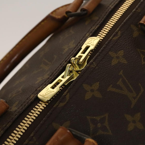 LOUIS VUITTON Monogram Keepall 60 Boston Bag M41422 LV Auth 133562