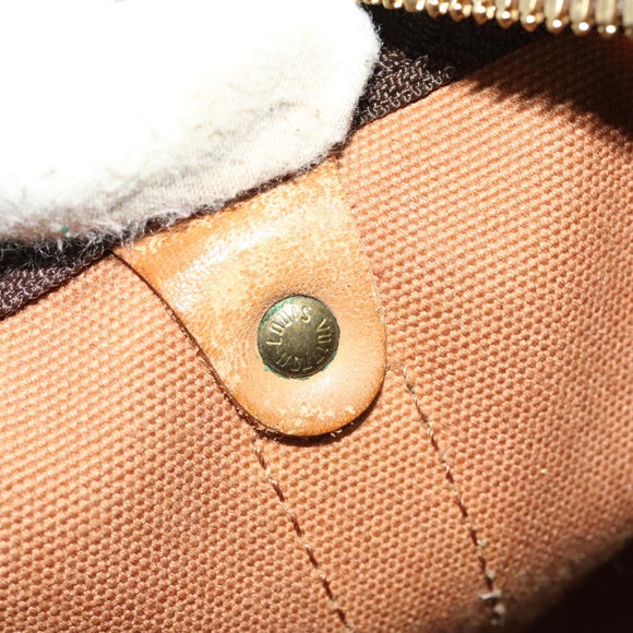 LOUIS VUITTON Monogram Keepall 60 Boston Bag M41422 LV Auth 133562