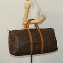 LOUIS VUITTON Monogram Keepall 60 Boston Bag M41422 LV Auth 133562-22