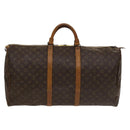 LOUIS VUITTON Monogram Keepall 60 Boston Bag M41422 LV Auth 133562-2