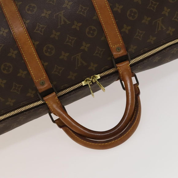 LOUIS VUITTON Monogram Keepall 60 Boston Bag M41422 LV Auth 133562