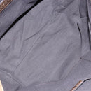 BURBERRY Nova Check Tote Bag PVC Beige Gold Auth 133565-11