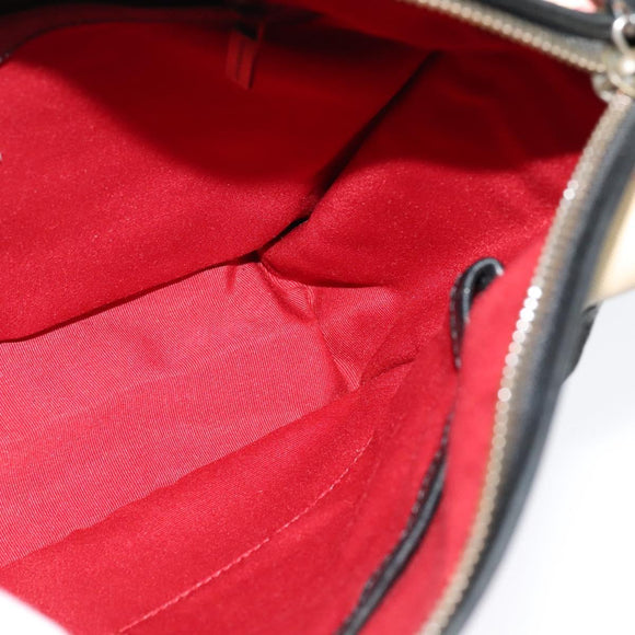 BURBERRY Nova Check Shoulder Bag PVC Beige Auth 133569