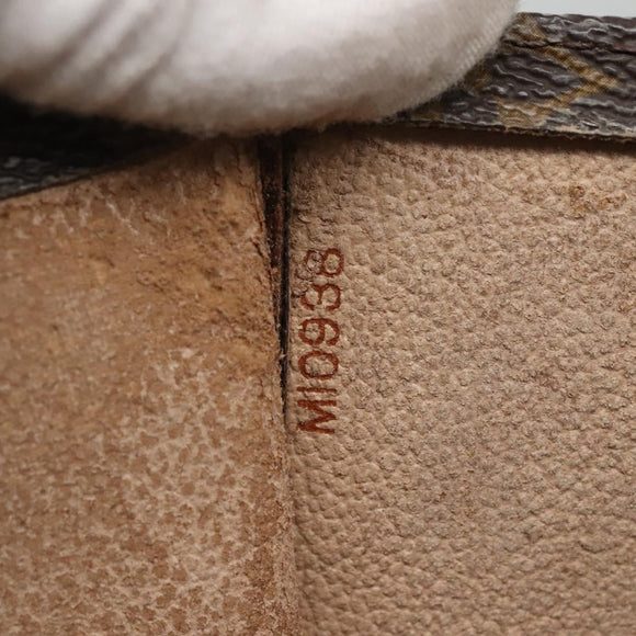 LOUIS VUITTON Monogram Sac Plat Hand Bag M51140 LV Auth 133581