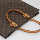 LOUIS VUITTON Monogram Sac Plat Hand Bag M51140 LV Auth 133581-6