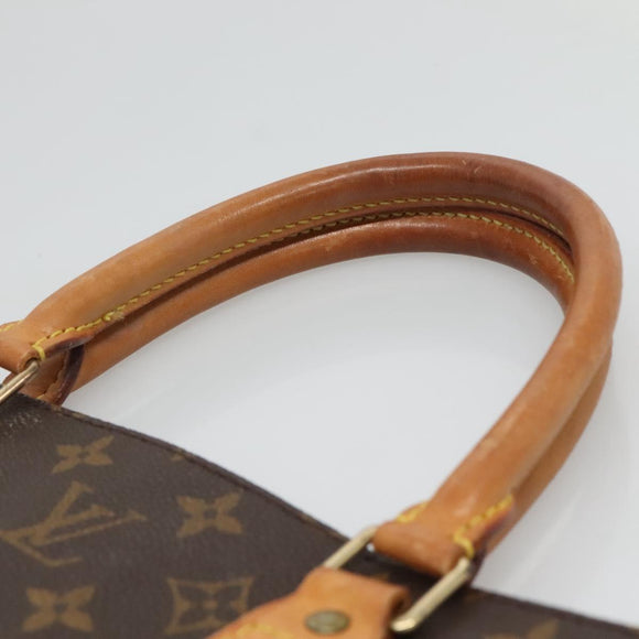 LOUIS VUITTON Monogram Sac Plat Hand Bag M51140 LV Auth 133581