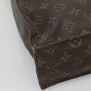 LOUIS VUITTON Monogram Sac Plat Hand Bag M51140 LV Auth 133582-15