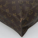LOUIS VUITTON Monogram Sac Plat Hand Bag M51140 LV Auth 133582-9