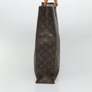 LOUIS VUITTON Monogram Sac Plat Hand Bag M51140 LV Auth 133582-4
