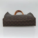 LOUIS VUITTON Monogram Sac Plat Hand Bag M51140 LV Auth 133582-5