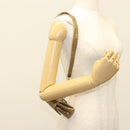 BOTTEGA VENETA INTRECCIATO Shoulder Bag Leather Gold Auth 133586-20