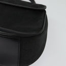 GUCCI GG Canvas Hand Bag 2way Black Gold 000 2058 0321 Auth 133588-5