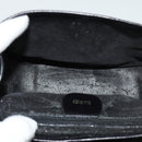 GUCCI GG Canvas Hand Bag 2way Black Gold 000 2058 0321 Auth 133588-8