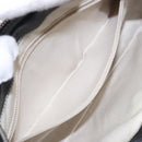 Salvatore Ferragamo Gancini Shoulder Bag Leather Black Silver Auth 133590-20